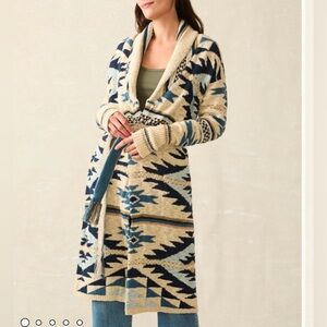 Faherty Paloma Longline Duster